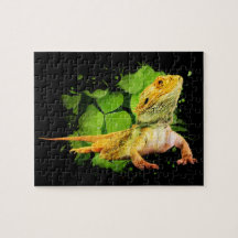 Beared Dragon Reptile Owner Jigzaag Puzzle