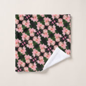 Beared Iris-ventilator in Abstract perspatroon Bad Handdoek (Wasdoekje)