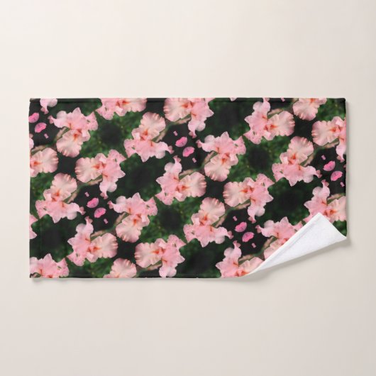 Beared Iris-ventilator in Abstract perspatroon Bad Handdoek (Handdoek)