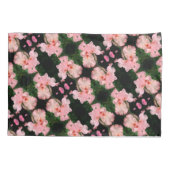 Beared Iris-ventilator in Abstract perspatroon Kussensloop (Achterkant)