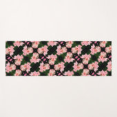 Beared Iris-ventilator in Abstract perspatroon Yogamat (Voorkant (horizontaal))