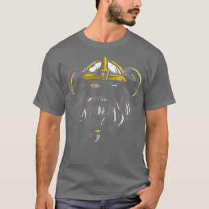 Beared Vikings Cool Rangar Design T-shirt