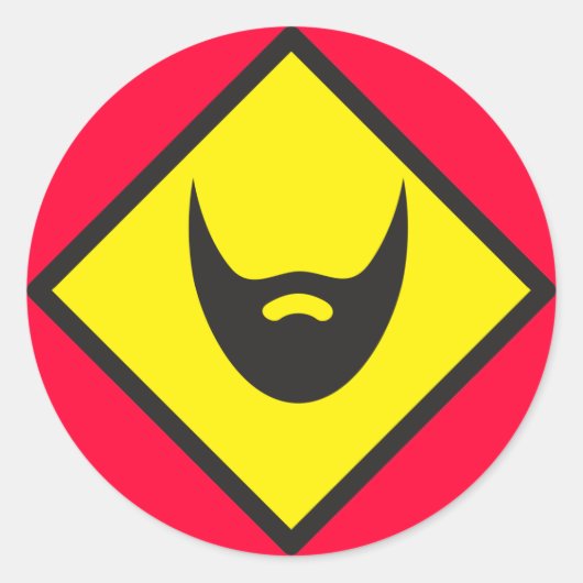 BEAREN RONDE STICKER (Voorkant)