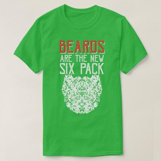BEAREN ZIJN DE NIEUWE SIXPACK T-SHIRT (Design voorkant)