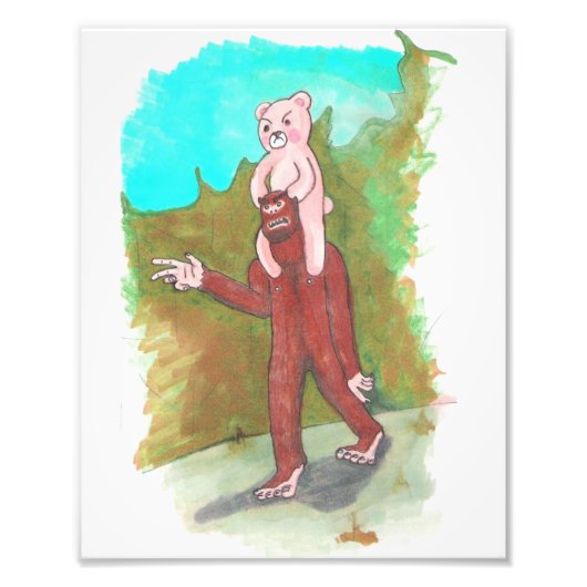 Bearfoot Foto Afdruk (Voorkant)