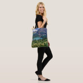 Beargras boven het meer van Grinnell Tote Bag (Op model)