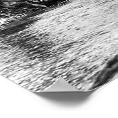 Beargras Creek (zwart-witfoto afdrukken) Poster (Hoek)