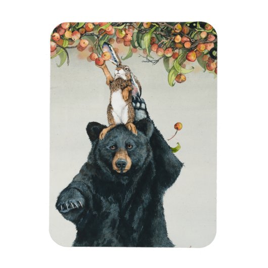 Bearing Bunnie Magnet Magneet (Verticaal)