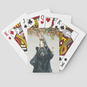 Bearing Bunnies die kaarten spelen