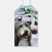 Bearing Collie Gift Labels Cadeaulabel (Achterkant)