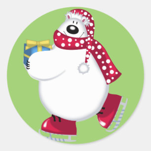Bearing Gifts Ronde Sticker