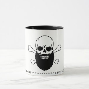 Bearing Skull Message Coffee Mok
