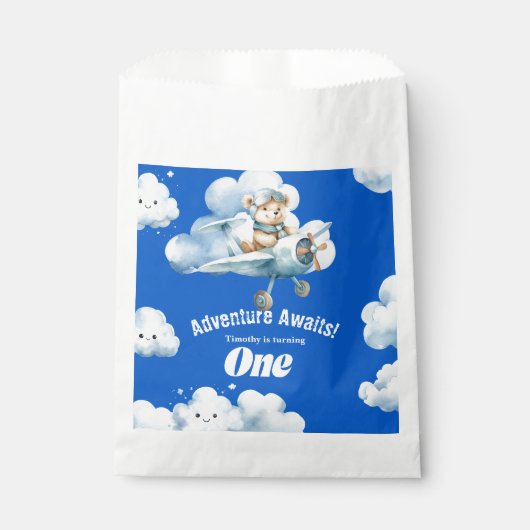 Bearing Wings: Teddy's eerste verjaardag expeditie Bedankzakje (Voorkant)