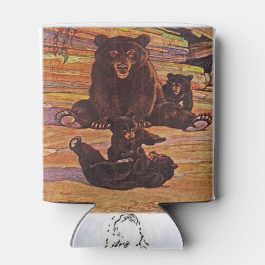 "Bearish" Blikjeskoeler (Achterkant)