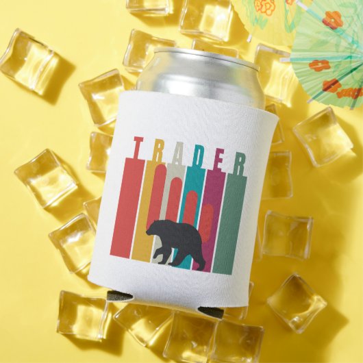 Bearish market | Trader | Simple design Blikjeskoeler (Insitu Zomer)