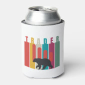 Bearish market | Trader | Simple design Blikjeskoeler (Blikje Voorkant)