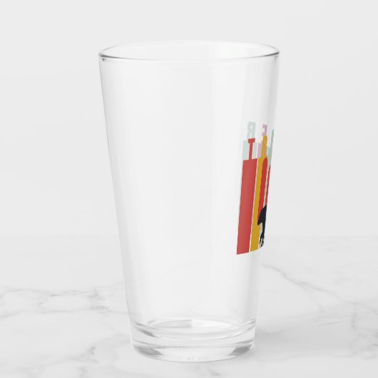Bearish market | Trader | Simple design Glas (Rechts)