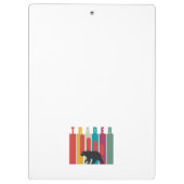 Bearish market | Trader | Simple design Klembord (Achterkant)