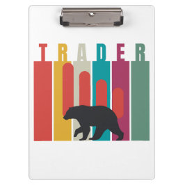 Bearish market | Trader | Simple design Klembord