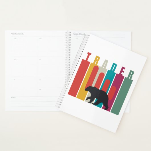 Bearish market | Trader | Simple design Planner (Display)