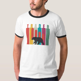 Bearish market | Trader | Simple design T-shirt