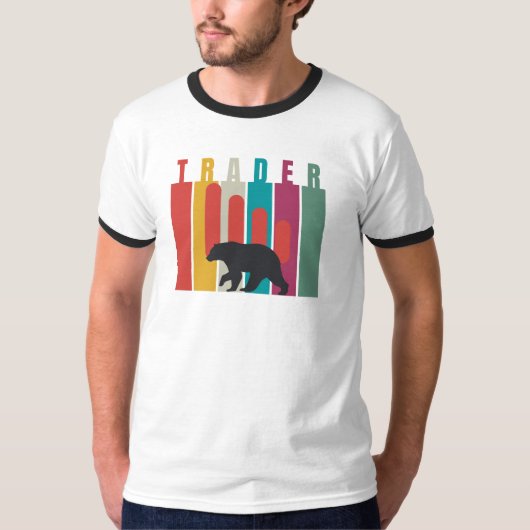 Bearish market | Trader | Simple design T-shirt (Voorkant)