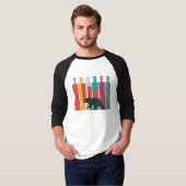 Bearish market | Trader | Simple design T-shirt (Voorkant volledig)