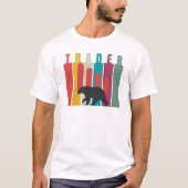 Bearish market | Trader | Simple design T-shirt (Voorkant)