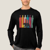 Bearish market | Trader | Simple design Tri-Blend Shirt (Voorkant volledig)