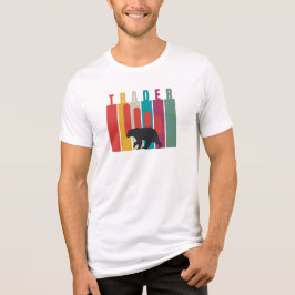 bearish markt | handelaar | Eenvoudig ontwerp Tri-Blend Shirt