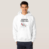 Bearish Vibes Only Trader Hoodie | Chart Pattern (Voorkant volledig)