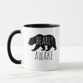 Bearly Awake | Barely Awake Coffee Mok (Links)