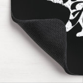 Bearly Awake Bear. Funny Bear Christmas Pajamas Gi Muismat (Hoek)