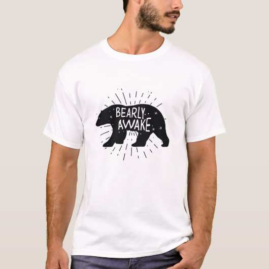Bearly Awake T-shirt (Voorkant)