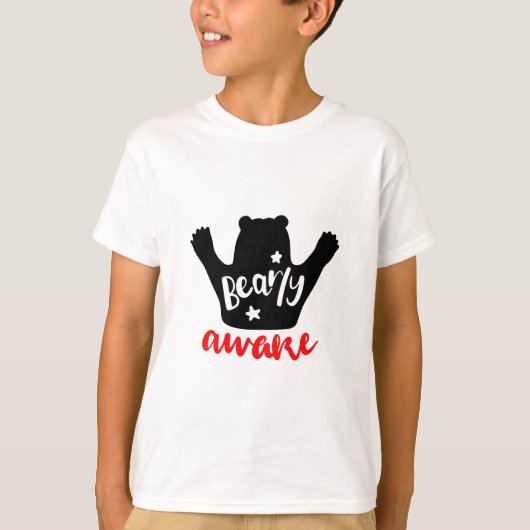 Bearly Awake T-shirt (Voorkant)