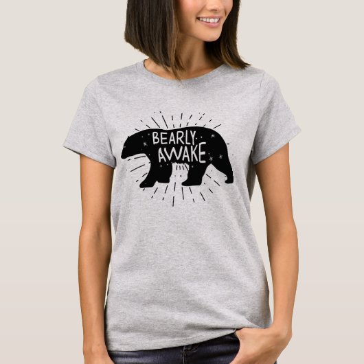 Bearly Awake T-shirt (Voorkant)