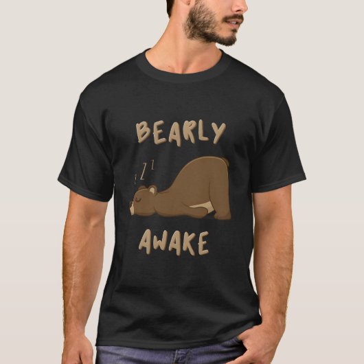Bearly Awake T-shirt (Voorkant)