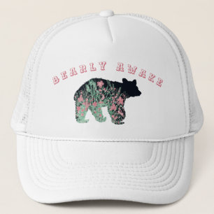 Bearly Awake Trucker Hat Trucker Pet
