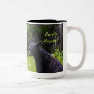 Bearly Awake Tweekleurige Koffiemok