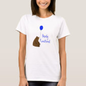 Bearly Functional, Fun Balloon Beer Quote T-shirt (Voorkant)