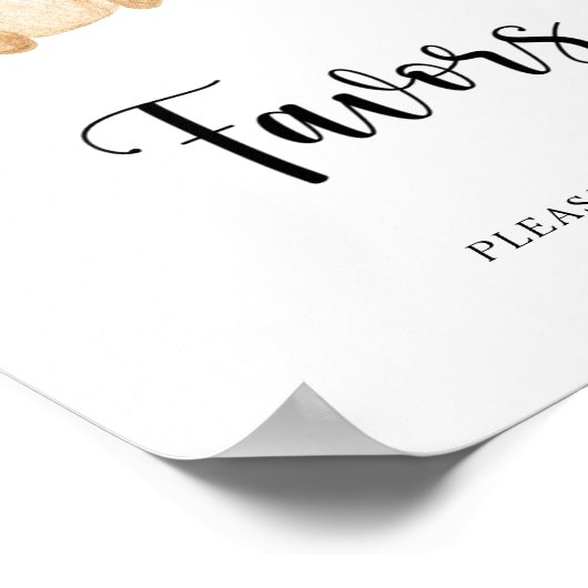 Bearly is onderweg \ Favors Poster (Hoek)