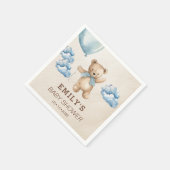 Bearly kan wachten op Baby shower Servet (Hoek)