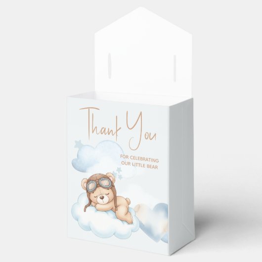 Bearly Wait Baby Shower Bedankdoosjes (Geopend)