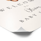 Bearly Wait Baby Shower Welkom Foto Afdruk (Hoek)