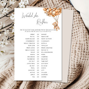 Bearly Wait Balloons Baby shower zou ze liever