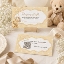 Bearly Wait Beige Beer Baby Shower Registratie Lot