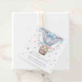 Bearly Wait Boy Girl Twins Pop het als ze Pop Bedankjes Labels (In situ)