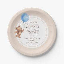 Bearly Wait Elegante Persoonlijke Beer Baby Shower