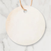 Bearly Wait Flying Beer Genderneutraal Baby shower Bedankjes Labels (Achterkant)