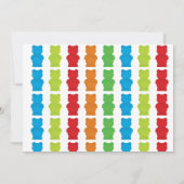 Bearly Wait Gummy Beer Kind's verjaardagsuitnodigi Kaart (Achterkant)